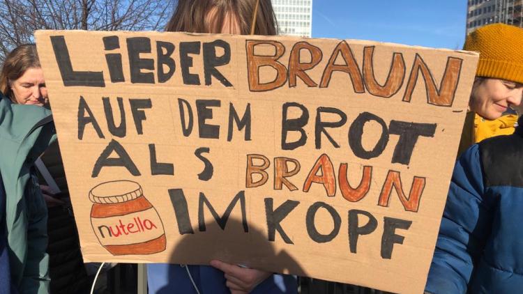 Lieber Braun auf dem Brot als Braun im Kopf